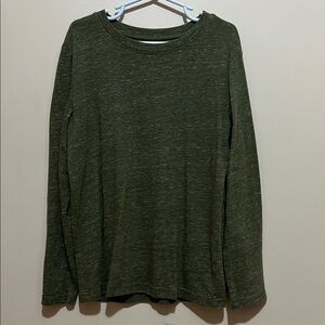 Boys Jumping Beans Long Sleeve Essential Tee Olive Green Size 7